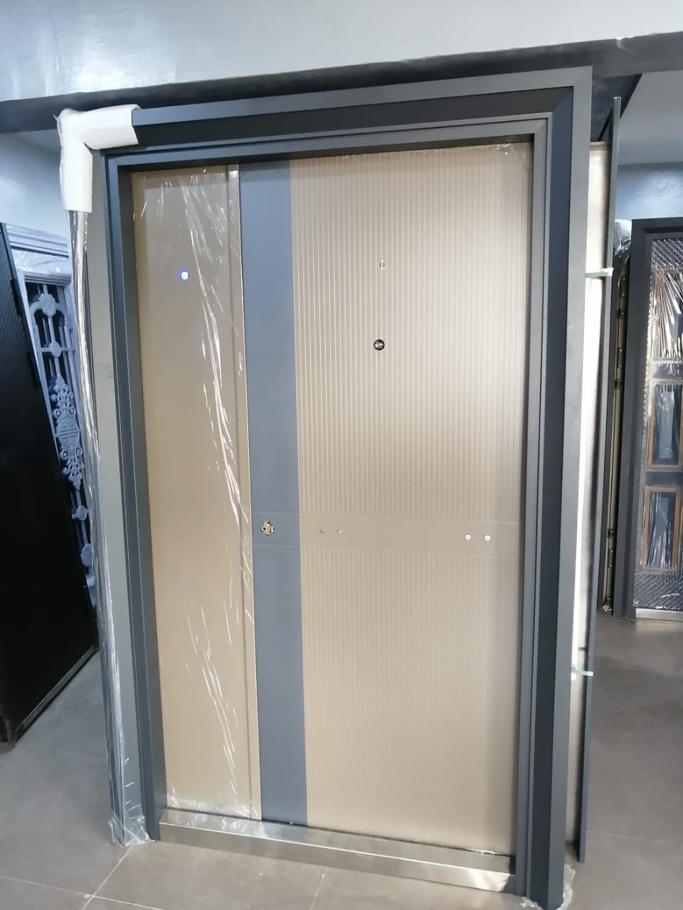 Copper door 