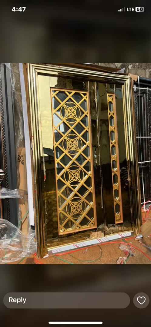 Glass door